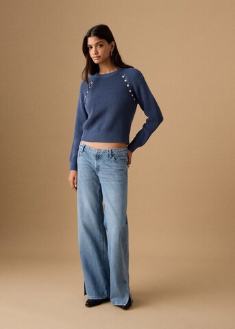 MANGO TEEN Pullover 'Bongo' in Blau