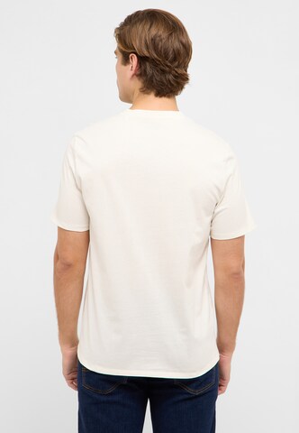 MUSTANG T-Shirt 'Austin' in Weiß