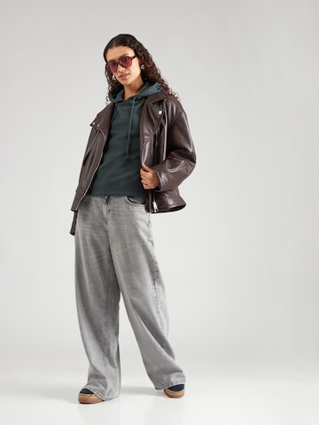 PIECES Sweatshirt 'PCCHILLI' i grön