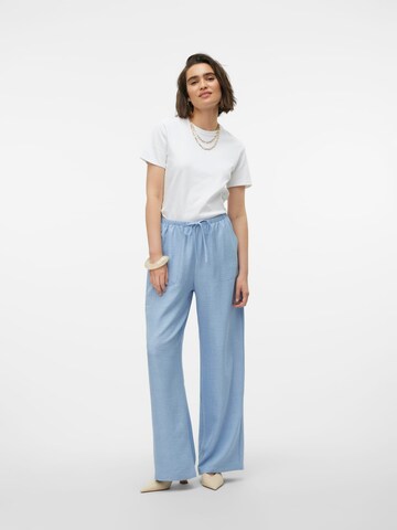VERO MODA Baggy Trousers 'melaney' in Blue