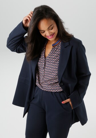 Aniston Blazer in Black: front