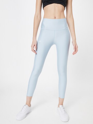 UNDER ARMOUR Skinny Sports trousers in Blue: front