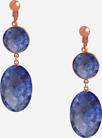 Boucles d'oreilles Gemshine en bleu