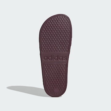 Claquettes / Tongs 'Adilette Aqua' ADIDAS PERFORMANCE en rouge