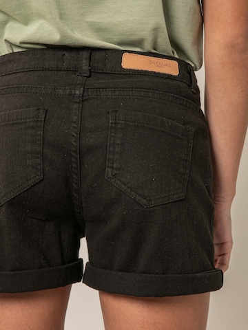 Regular Pantalon 'Cerise' Deeluxe en noir