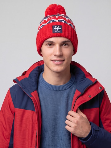 Manufaktur13 Beanie 'Knit Winter Beanie' in Red
