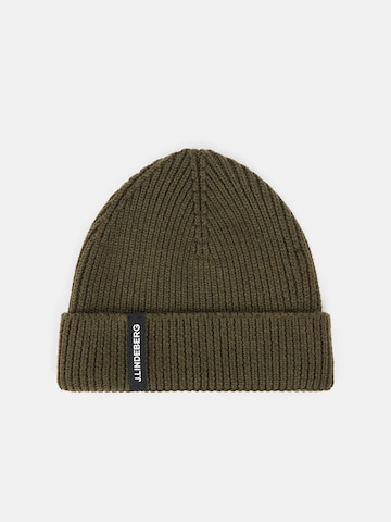 J.Lindeberg Beanie 'Juan' in Green: front