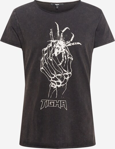 tigha Shirt 'Dead Hand Wren' in de kleur Zwart, Productweergave