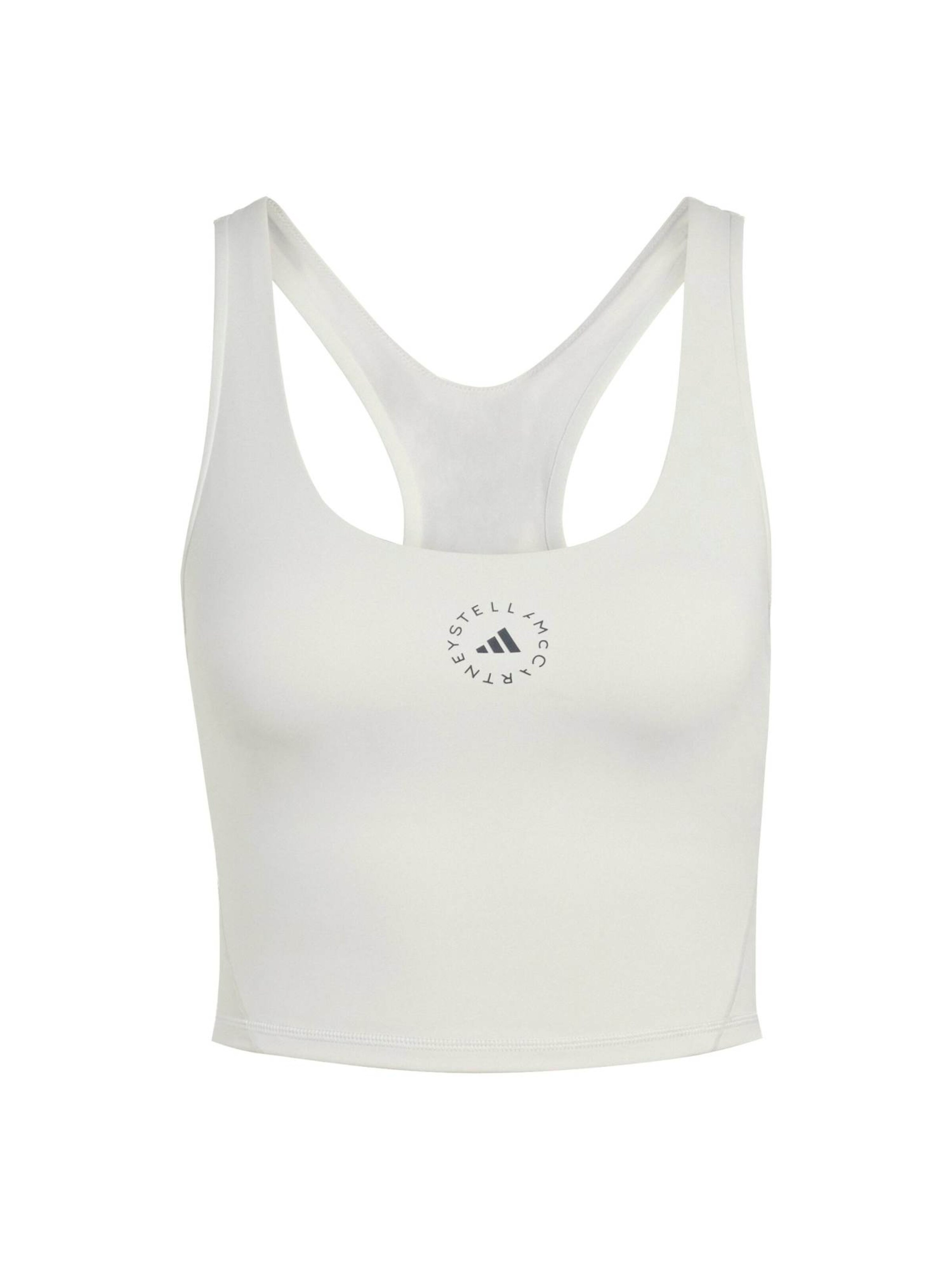 ADIDAS BY STELLA MCCARTNEY Αθλητικό τοπ σε γκρι: μπροστά