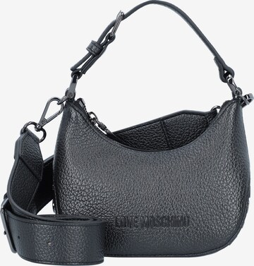 Borsa a mano di Love Moschino in nero: frontale