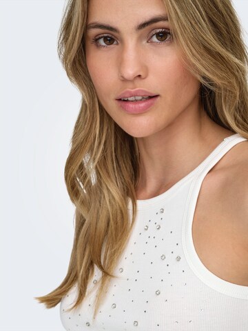 ONLY Topp 'ONLFILIZ' i vit