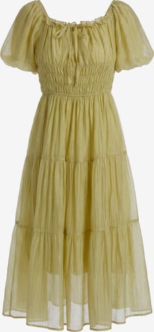 usha FESTIVAL - Vestido en verde: frente