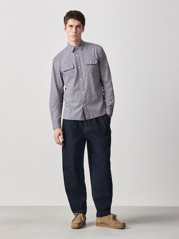 Next Regular Fit Hemd in Blau