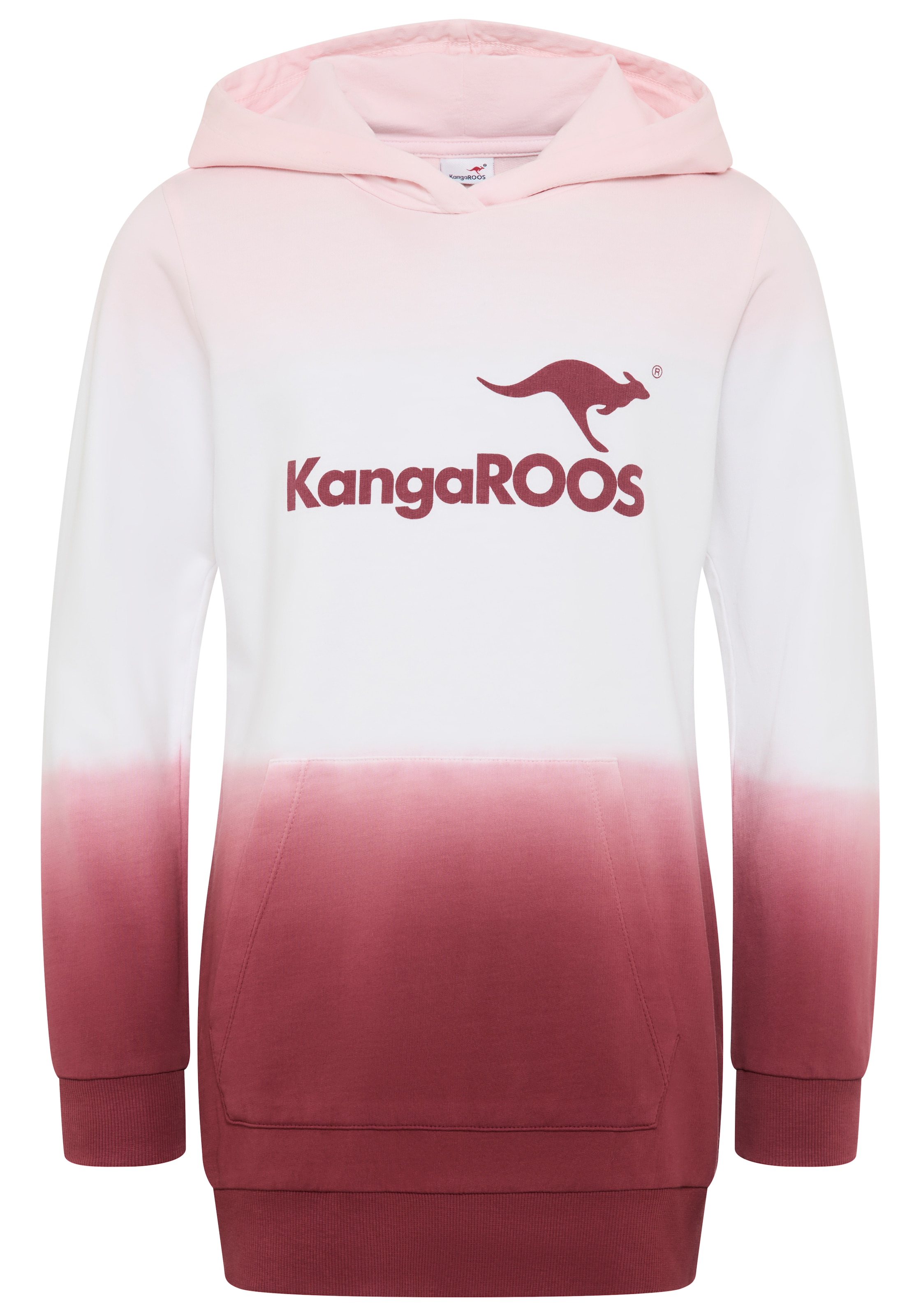 KangaROOS Sweatshirt in Pink: front
