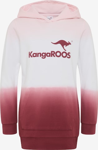 KangaROOS Sweatshirt in Pink: front