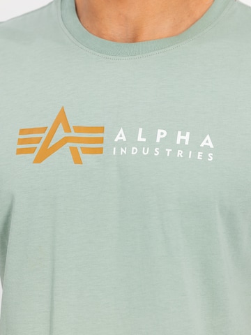 T-Shirt ALPHA INDUSTRIES en vert