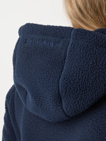 SWEDEMOUNT Fleece jas 'Nordkap' in Blauw