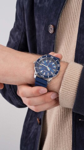 GUESS Analoguhr in Blau: Vorderseite