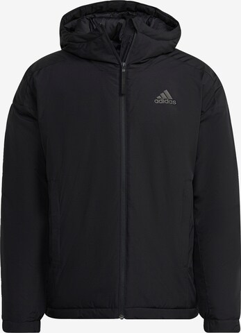 ADIDAS SPORTSWEAR Athletic Jacket in Black: front