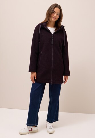 CECIL Between-Seasons Coat in Red
