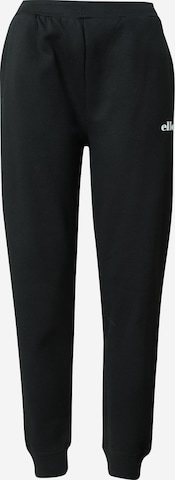 ELLESSE Tapered Pants 'Marjana' in Black: front