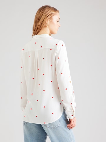 VERO MODA Bluzka 'VMBUMPY' w kolorze biały