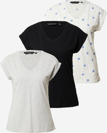 T-shirt Dorothy Perkins en gris : devant