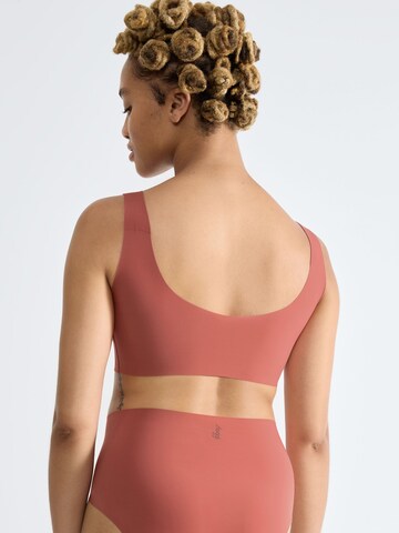 SLOGGI Bralette Bra ' ZERO Feel 2.0 Top ' in Orange