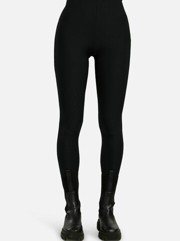 Liberte Essentiel Regular Pants ' HENNE ' in Black: front
