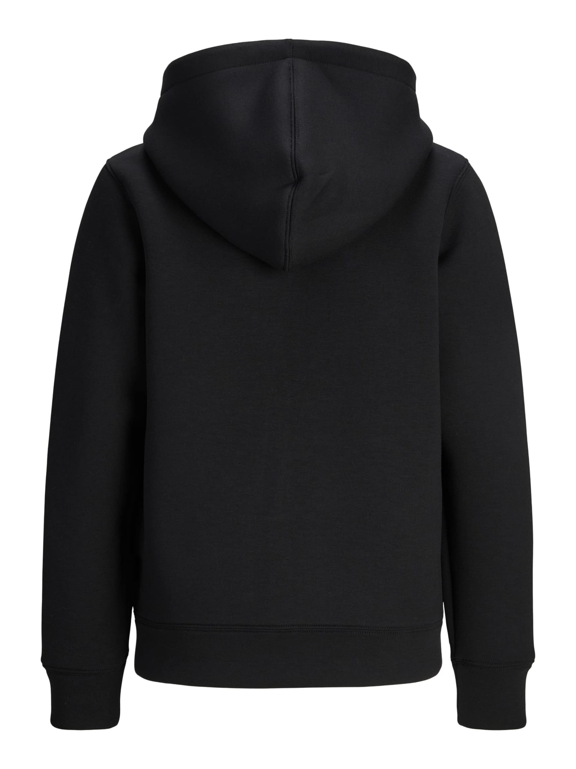 Hanorac 'JCOLegacy' de la Jack & Jones Junior pe negru