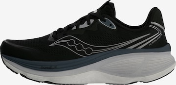Chaussure de course saucony en noir : devant