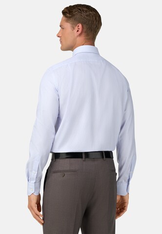 Boggi Milano Regular fit Button Up Shirt 'Windsor' in Blue