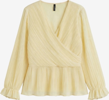 Chemisier 'VMDora' VERO MODA en jaune : devant