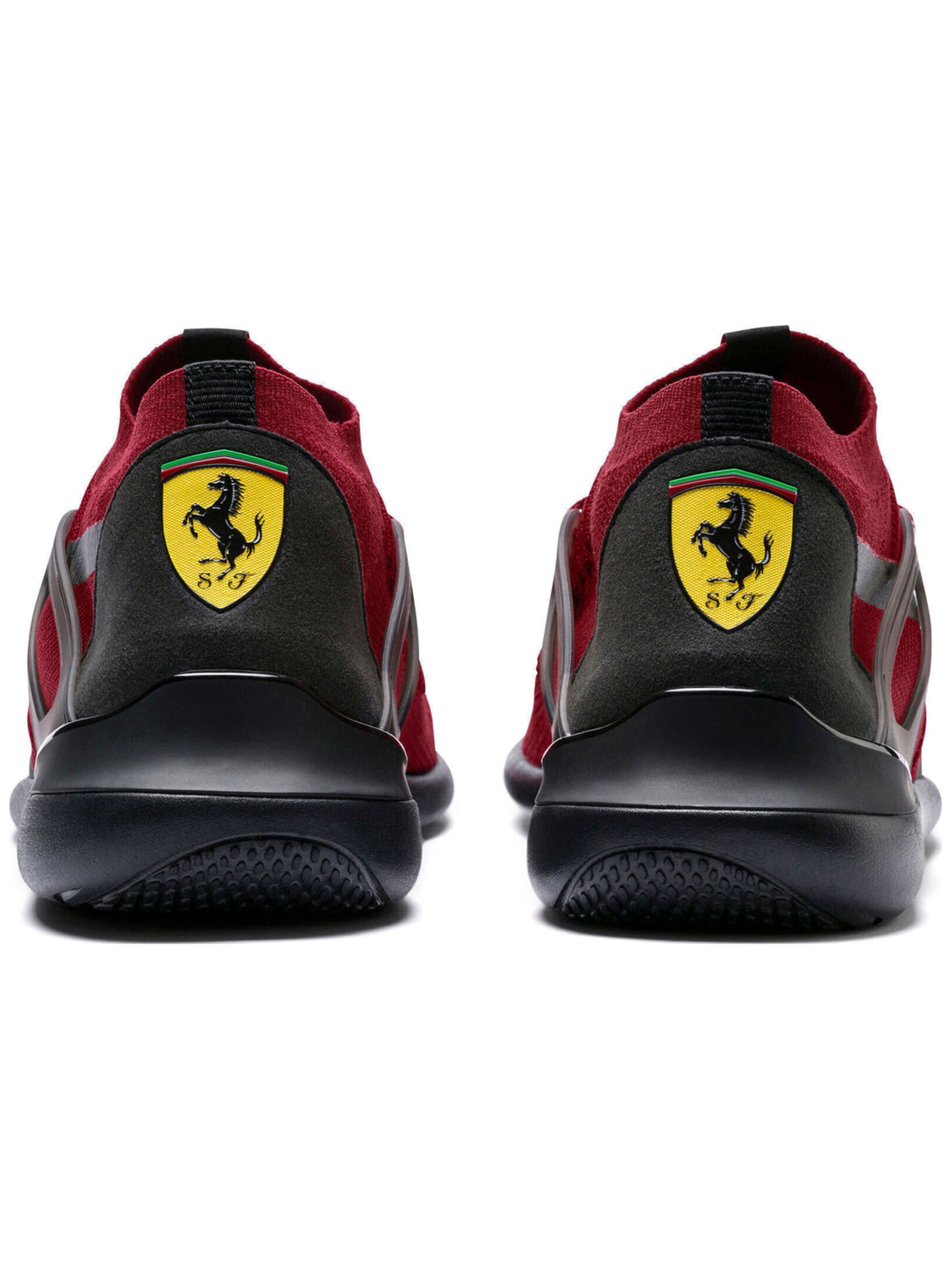 PUMA Sportschoen 'Ferrari Evo Cat Sock Lace' in Rood