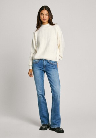 Pepe Jeans Sweater 'IRMA PERKINS' in White