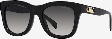 Lunettes de soleil Michael Kors en noir : devant