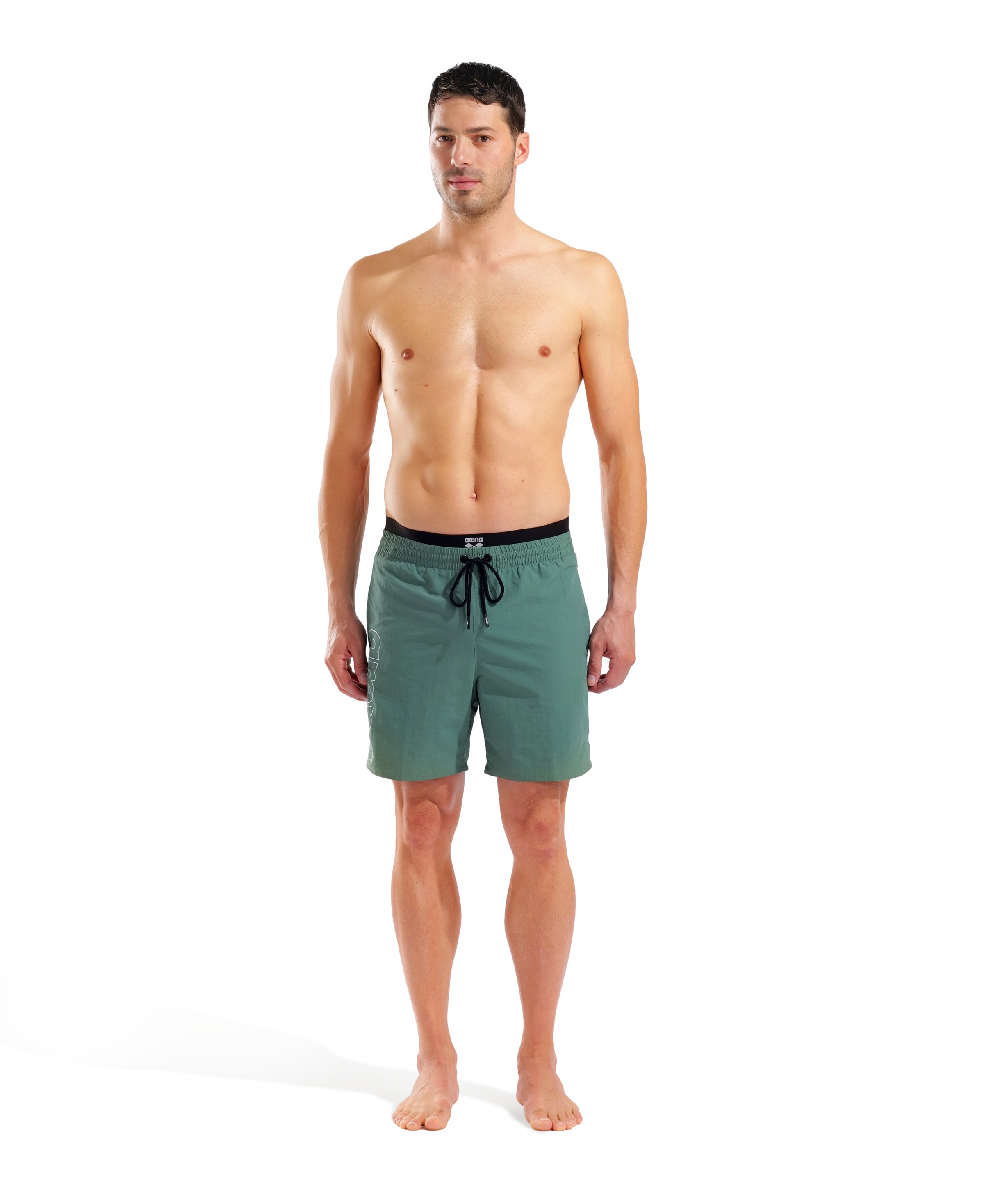 ARENA Athletic Swim Trunks in Green