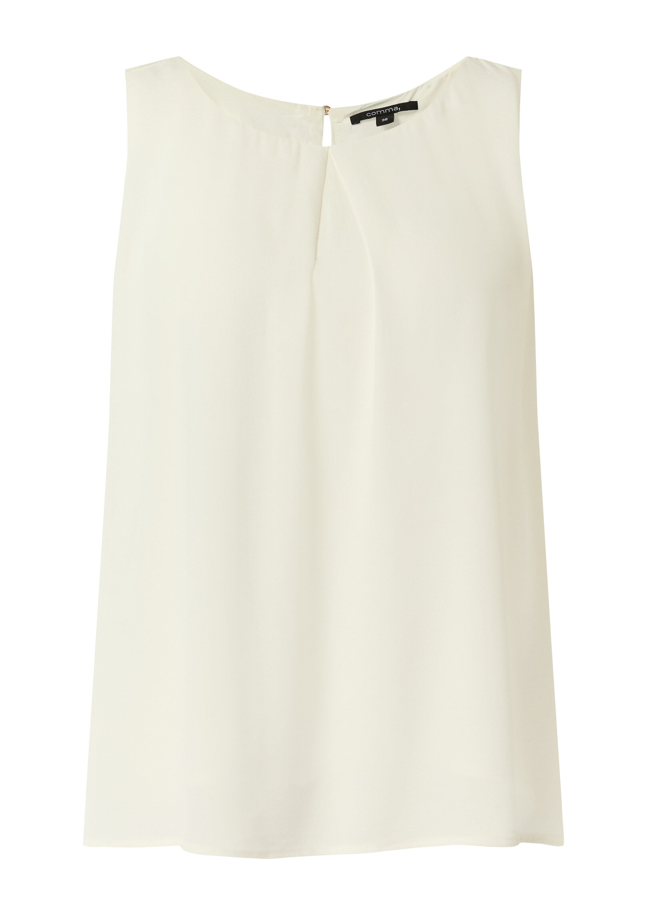 COMMA Bluse in Weiß: Vorderseite