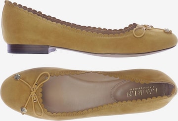 Lauren Ralph Lauren Flats & Loafers in 39,5 in Yellow: front