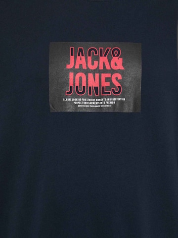 Jack & Jones Plus Sweatshirt 'JJHudson' in Blau