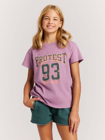 PROTEST Shirt 'PRTClaudia JR' in Purple: front