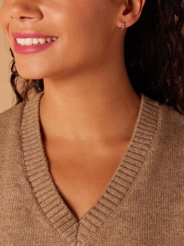 Lucardi Earrings in Gold