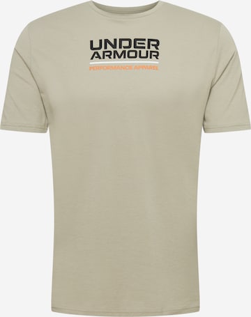 UNDER ARMOUR Sportshirt in Grau: predná strana