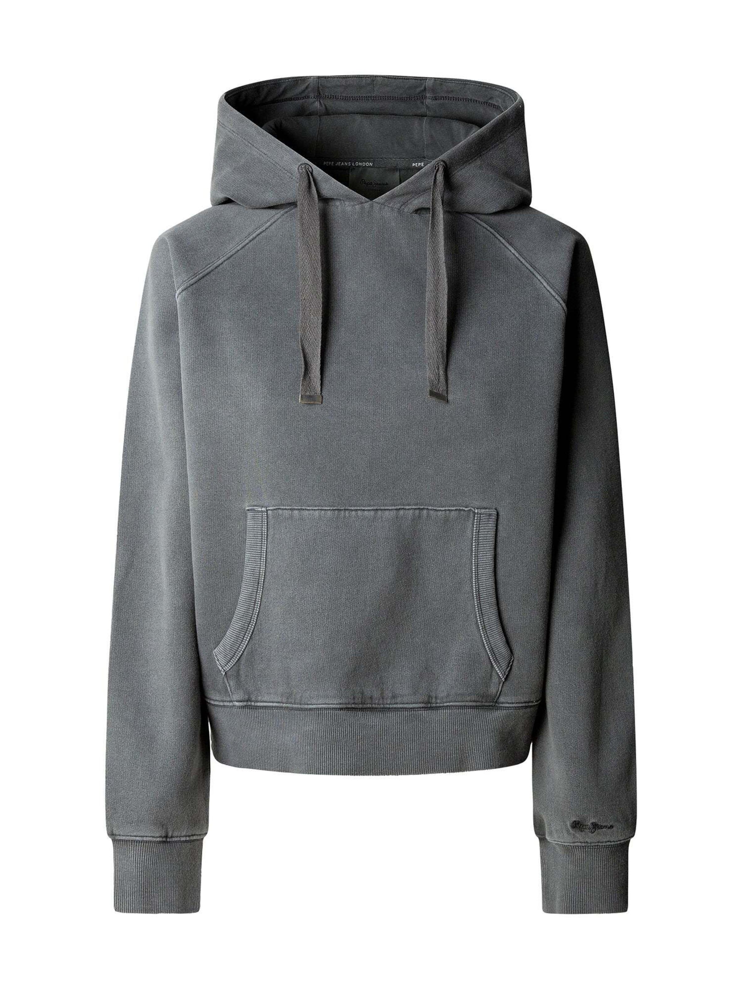 Pepe Jeans Sweatshirt 'Bego' in Zwart: voorkant