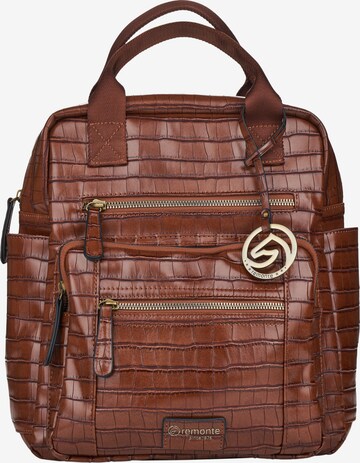 REMONTE Backpack ' Q0520 ' in Brown: front