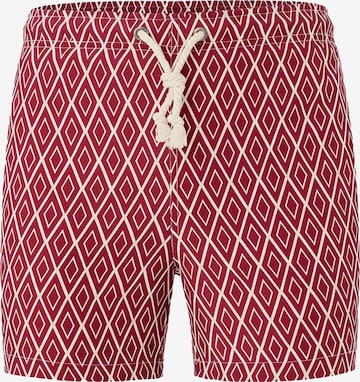 Gassa d'Amante Zwemshorts 'Praiano' in Rood: voorkant