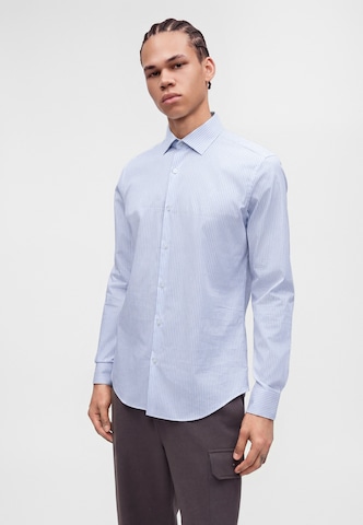 Calvin Klein Slim Fit Риза 'ESNTL' в синьо