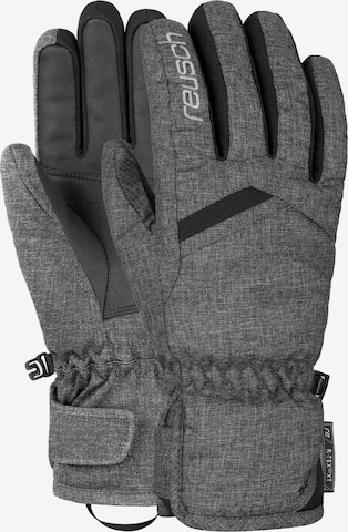 REUSCH Athletic Gloves 'Coral R-TEX® XT' in Grey: front