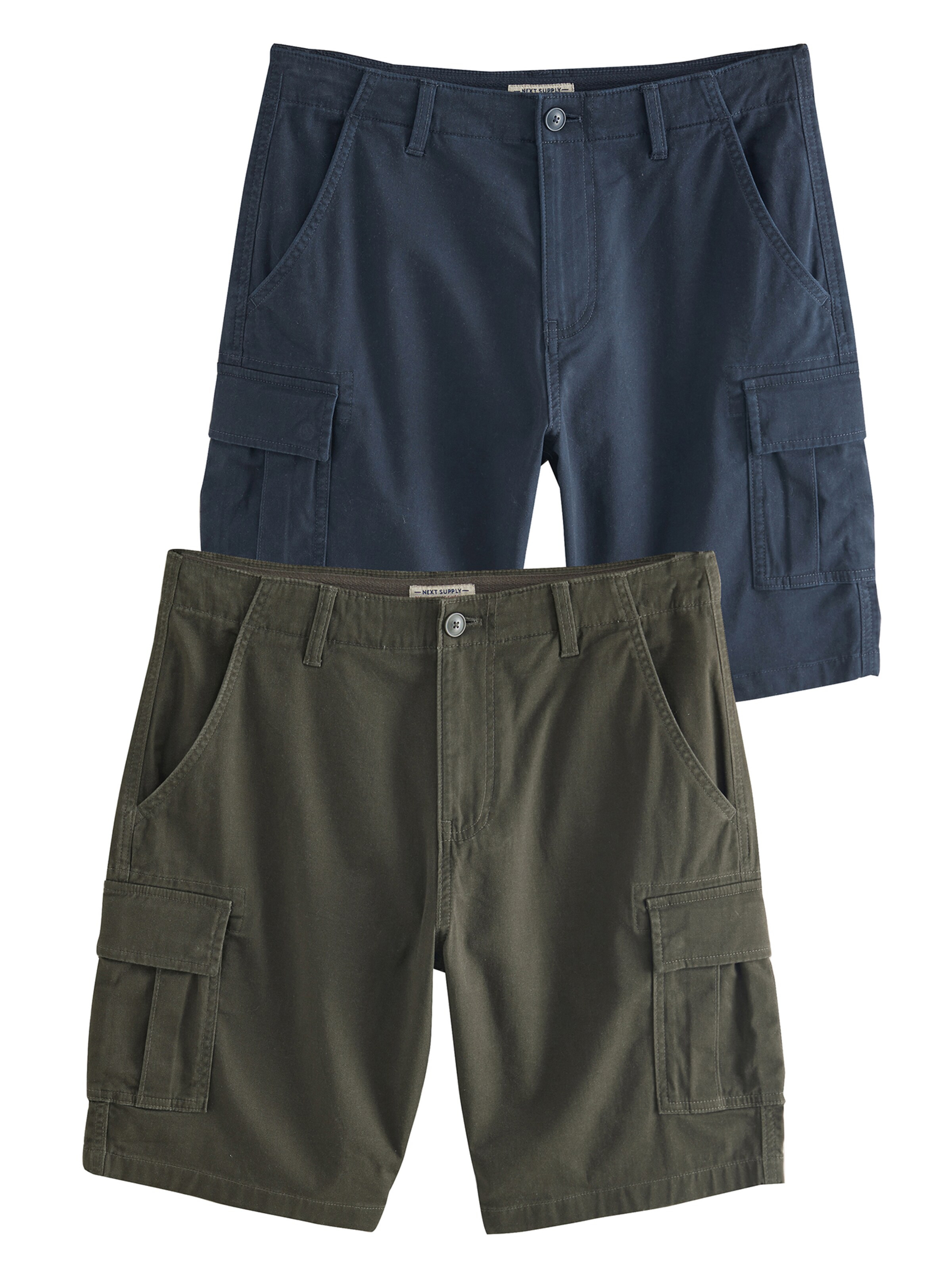 Regular Pantaloni cu buzunare de la Next pe albastru: față