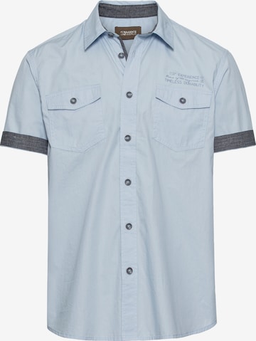 Man's World Regular fit Business Shirt in Blue: front